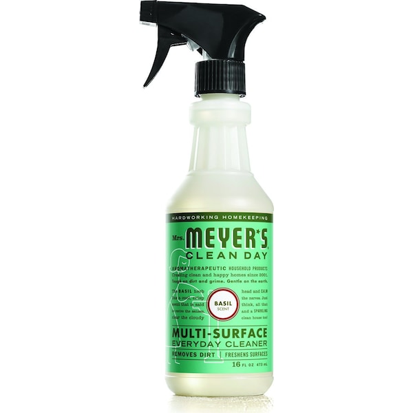 Mrs. Meyers Clean Day Countertop Spray, 16 oz, Liquid, Basil 14441 - main